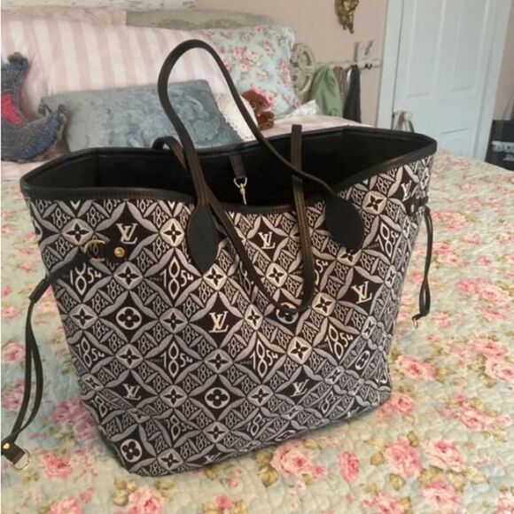 Louis Vuitton *Since 1854* Limited Edition Jacquard Neverfull - Picture 1 of 17